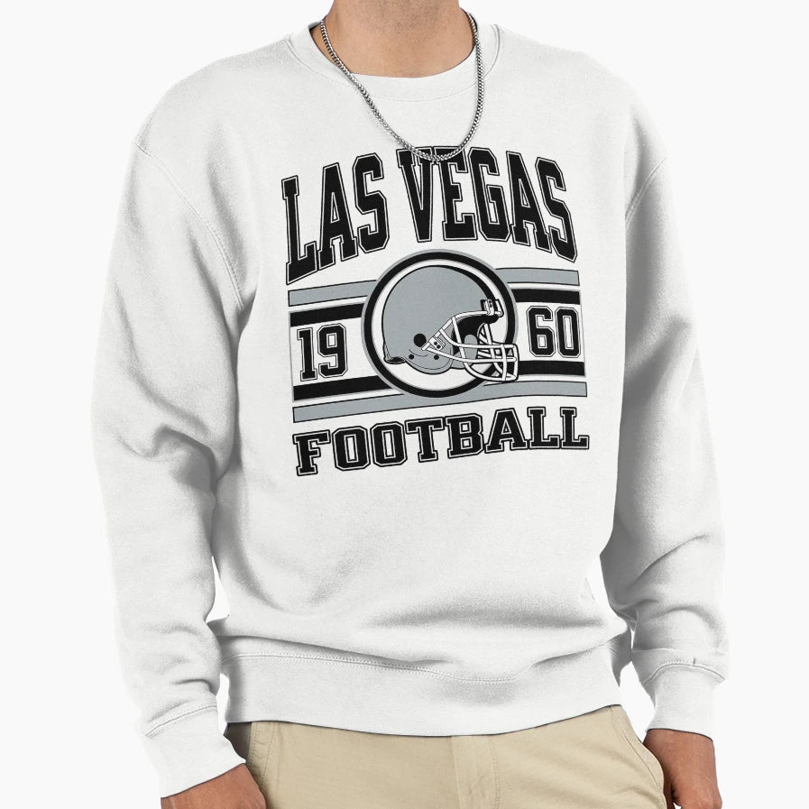 Las Vegas Football Fan Art Sweatshirt - Minimalist Print Unisex - T-Shirt, Sweatshirt, Hoodie