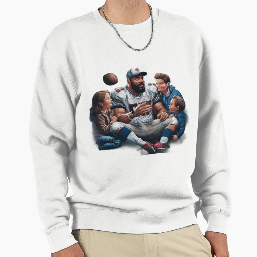 Husband Dad Fantasy Football Legend Sweatshirt - Graphic Print Unisex - T-Shirt, Sweatshirt, Hoodie