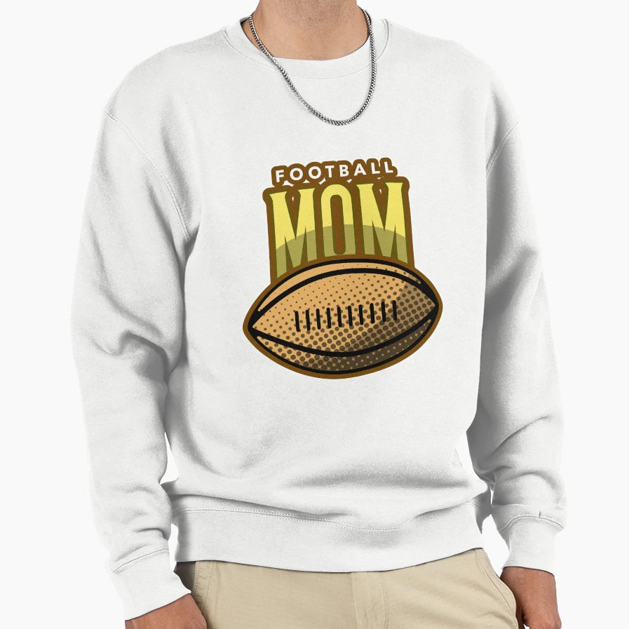 Football Mom T-Shirt - Fun Novelty Design Men Women - T-Shirt, Sweatshirt, Hoodie