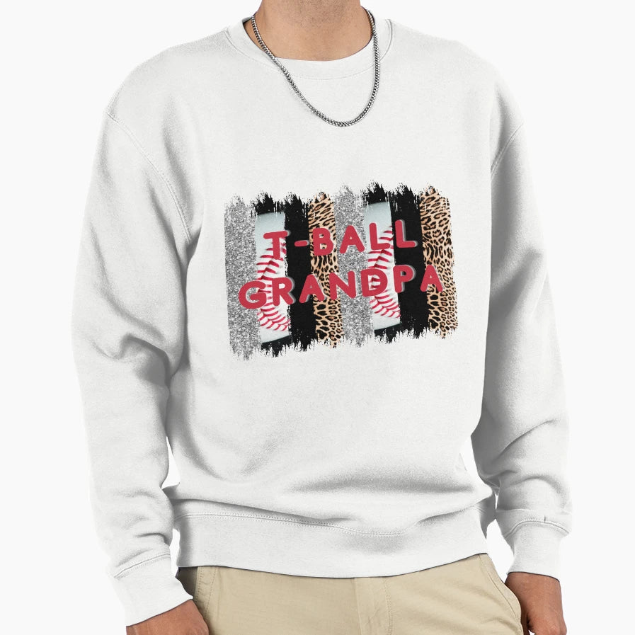 T Ball Grandpa Sweatshirt - Fun Novelty Design Men Women - T-Shirt, Sweatshirt, Hoodie