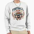 Football Mom Flowers Sweatshirt - Minimalist Print Men Women - T-Shirt, Sweatshirt, Hoodie