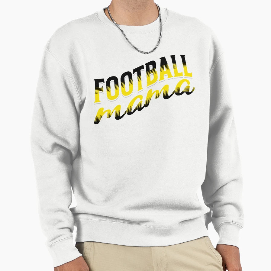 Gold Fantasy Football Mom Sweatshirt - Minimalist Print for Adults - T-Shirt, Sweatshirt, Hoodie