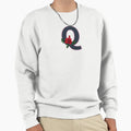 Rose Initial Q Letter Romantic Gift Sweatshirt - Fun Novelty Design Unisex - T-Shirt, Sweatshirt, Hoodie