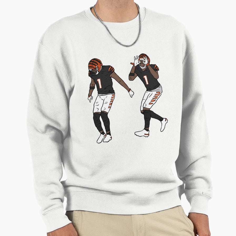 Jamarr Chase Sweatshirt - Graphic Print Unisex - T-Shirt, Sweatshirt, Hoodie