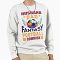 Husband Dad Fantasy Football Sweatshirt - Casual Everyday Wear Unisex - T-Shirt, Sweatshirt, Hoodie