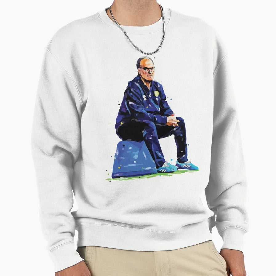 Seau Marcelo Bielsa Sweatshirt - Unique Graphic Men Women - T-Shirt, Sweatshirt, Hoodie
