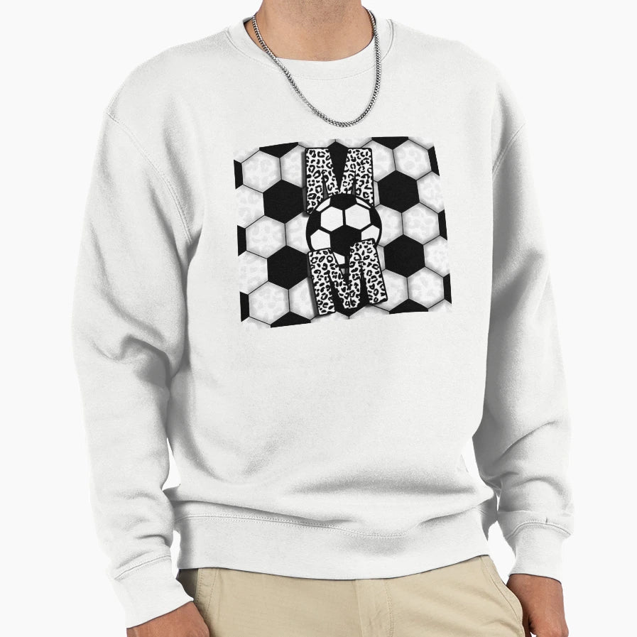 Mom Soccer Ball Sweatshirt - Streetwear Style Men Women - T-Shirt, Sweatshirt, Hoodie