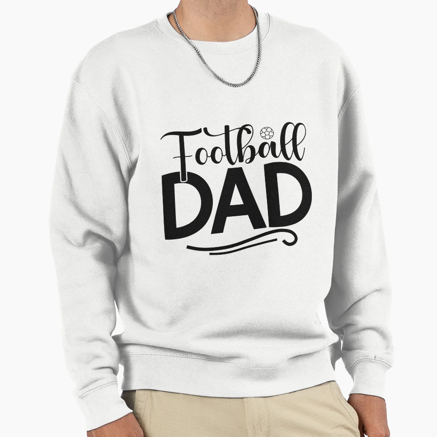 Football Dad Sweatshirt - Unique Graphic for Adults - T-Shirt, Sweatshirt, Hoodie