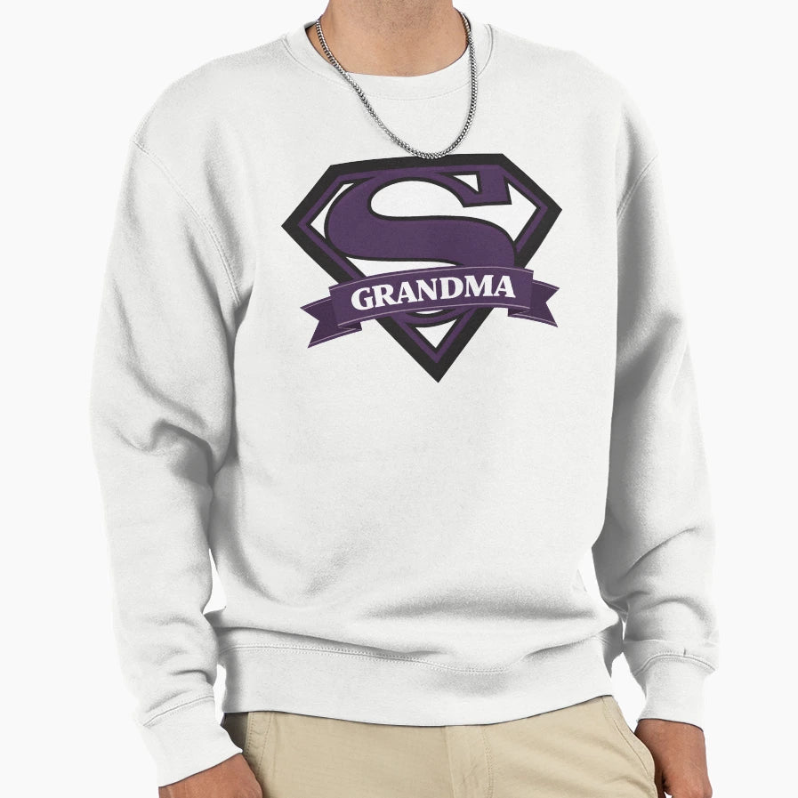 Super Grandma Superhero Grandma Gift T-Shirt - Aesthetic Graphic Unisex - T-Shirt, Sweatshirt, Hoodie