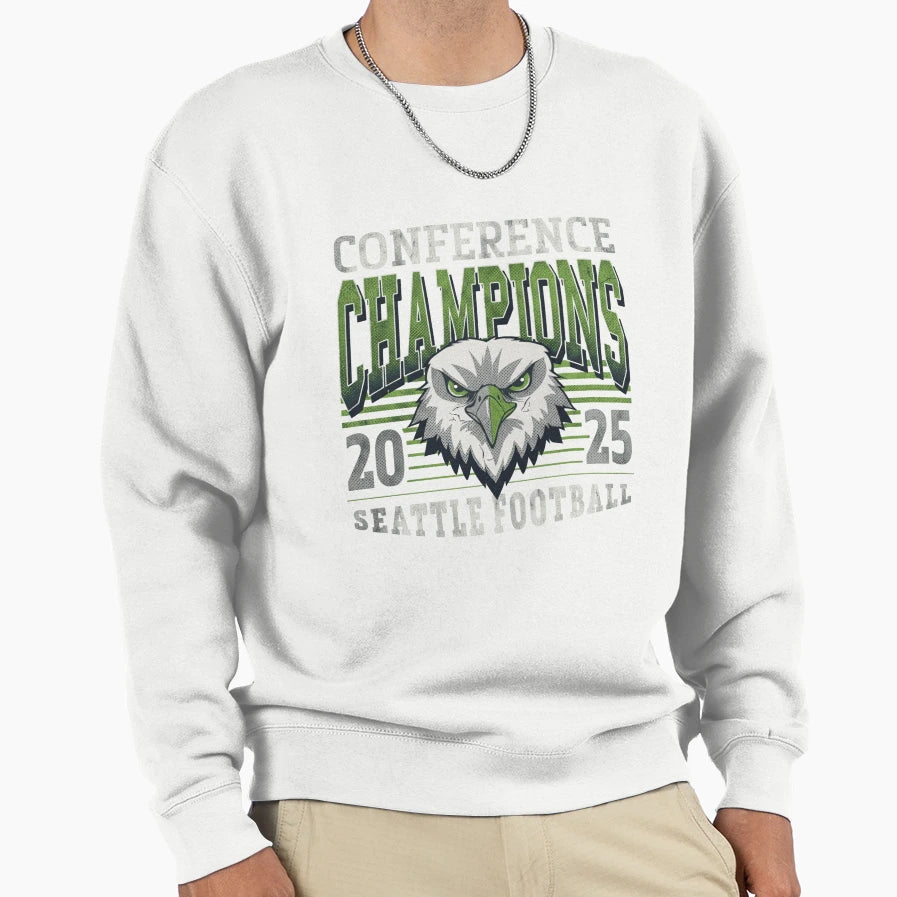 Seattle Seahawks Sweatshirt - Streetwear Style Men Women - T-Shirt, Sweatshirt, Hoodie