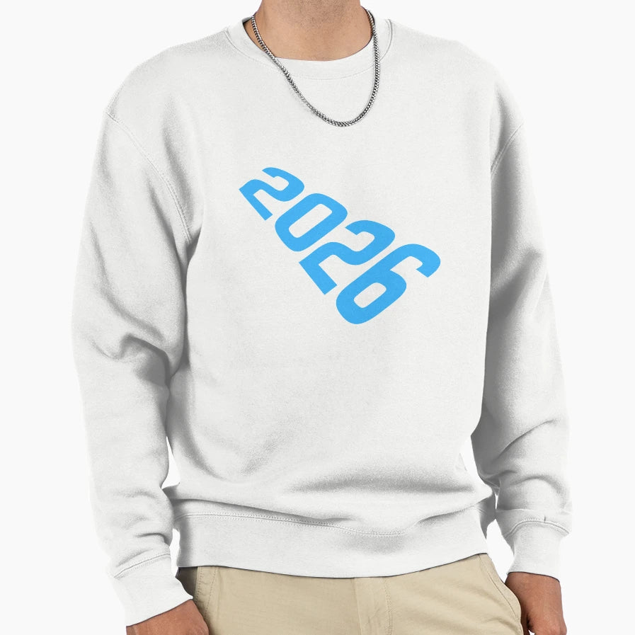 New Year 2026 Sweatshirt - Custom Art Print for Adults - T-Shirt, Sweatshirt, Hoodie