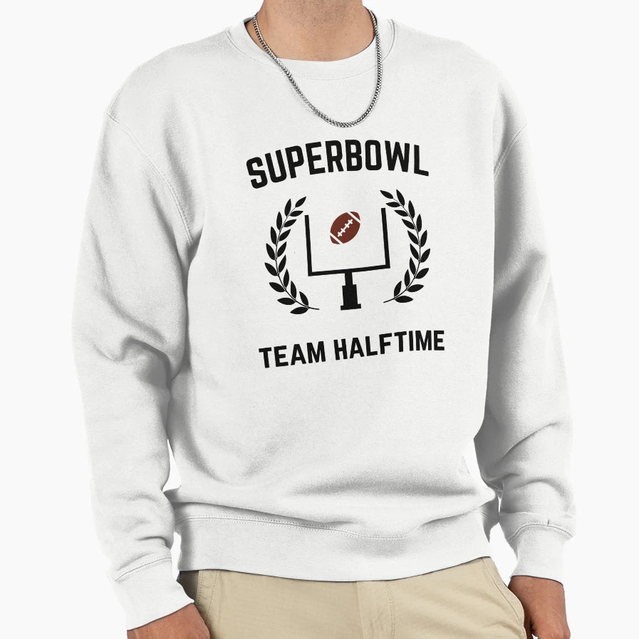 Team Halftime Superbowl Gift American Sweatshirt - Minimalist Print Unisex - T-Shirt, Sweatshirt, Hoodie