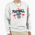 Football Aunt Soccer Aunt Sweatshirt - Minimalist Print Unisex - T-Shirt, Sweatshirt, Hoodie