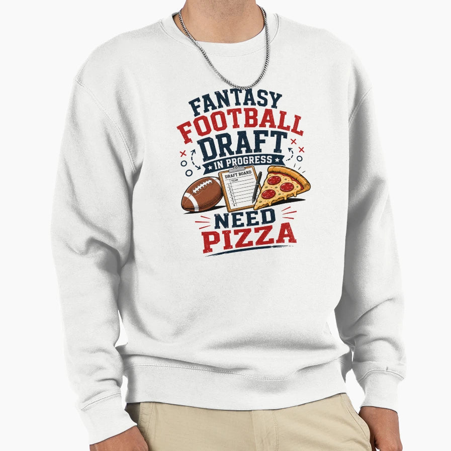 Fantasy Football Draft Progress Sweatshirt - Custom Art Print Men Women - T-Shirt, Sweatshirt, Hoodie