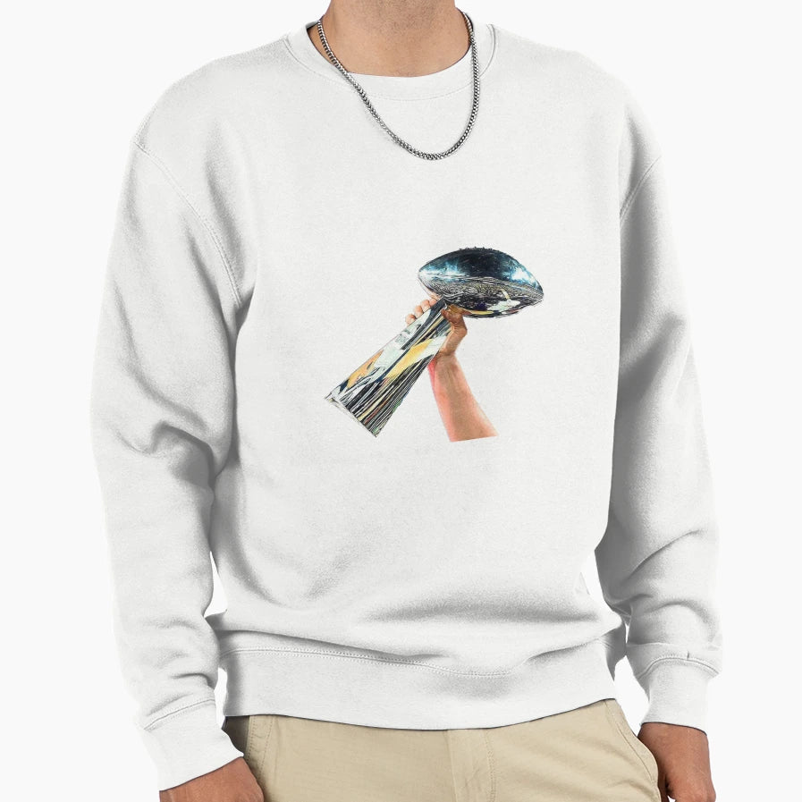 Superbowl Silver Sweatshirt - Fun Novelty Design Unisex - T-Shirt, Sweatshirt, Hoodie