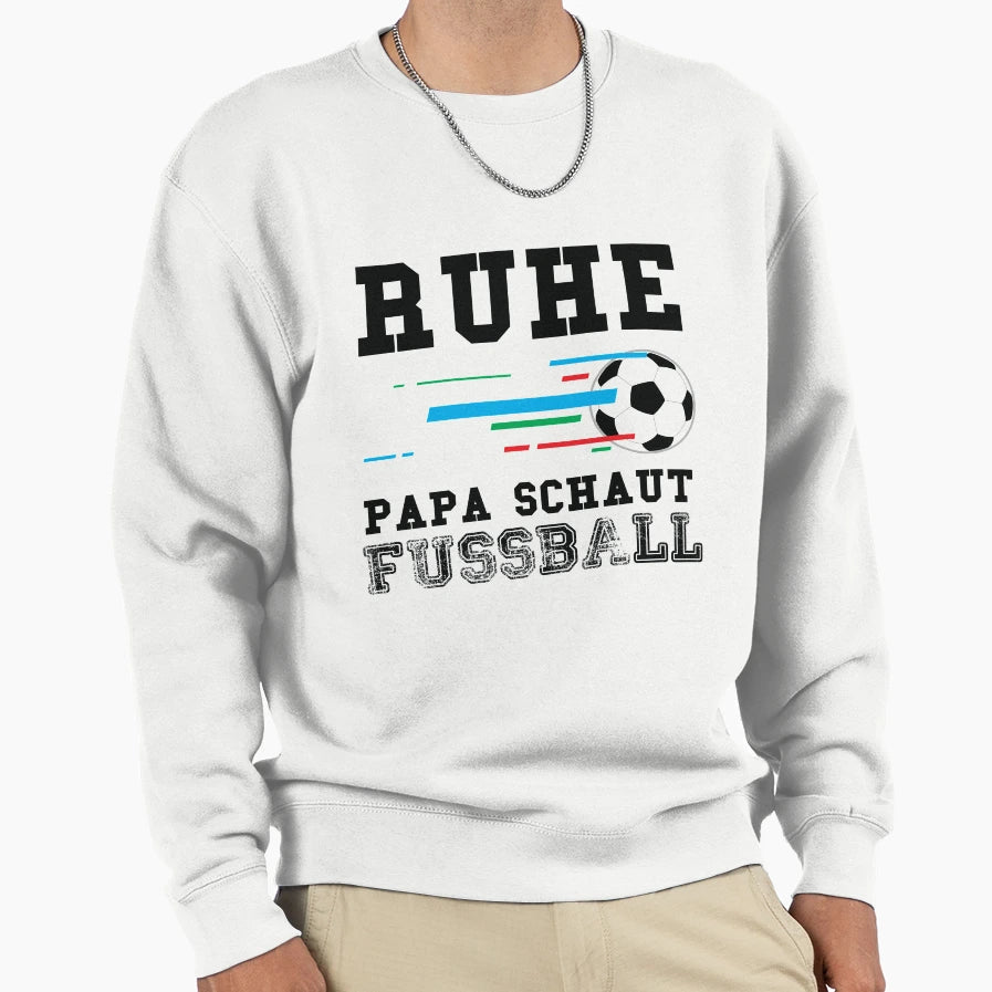 Dad Looks Football Wants Beer Fathers Sweatshirt - Graphic Print Men Women - T-Shirt, Sweatshirt, Hoodie