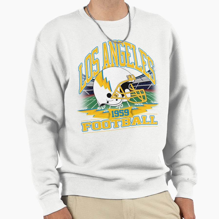 Los Angeles Football Gridiron Sweatshirt - Casual Everyday Wear for Adults - T-Shirt, Sweatshirt, Hoodie
