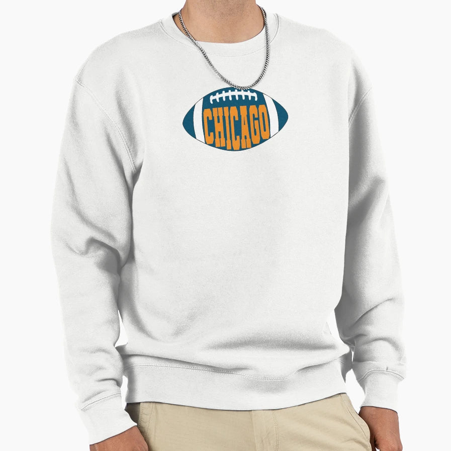 Chicago Football Sweatshirt - Streetwear Style Men Women - T-Shirt, Sweatshirt, Hoodie