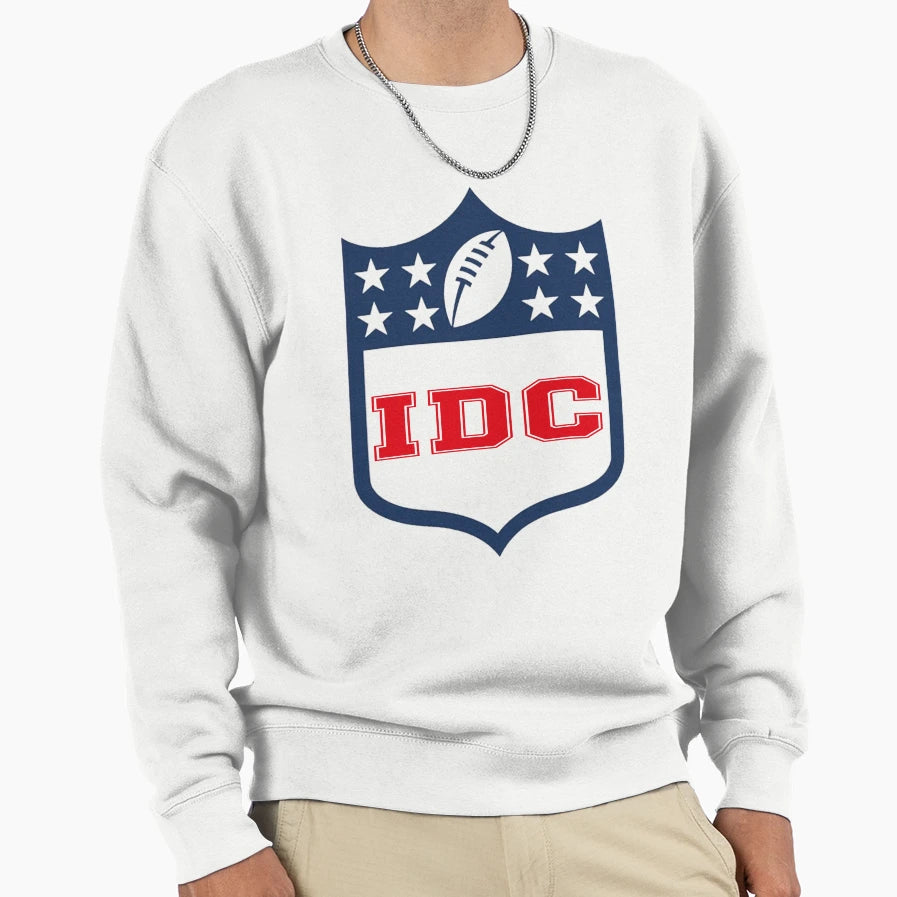 Idc American Football Funny I Sweatshirt - Casual Everyday Wear Unisex - T-Shirt, Sweatshirt, Hoodie