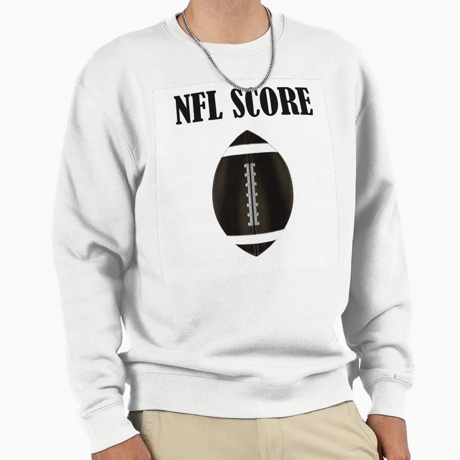 Nfl Score Sweatshirt - Novelty Apparel for Adults - T-Shirt, Sweatshirt, Hoodie