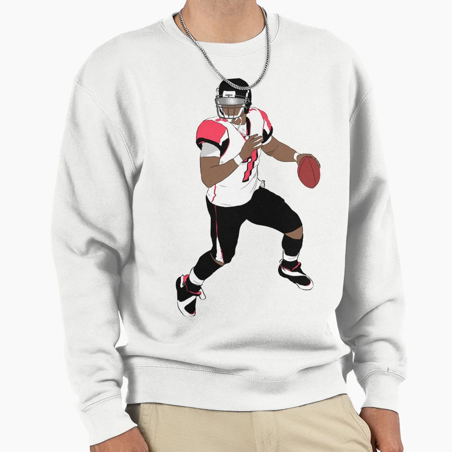 Michael Vick Sweatshirt - Casual Everyday Wear for Adults - T-Shirt, Sweatshirt, Hoodie