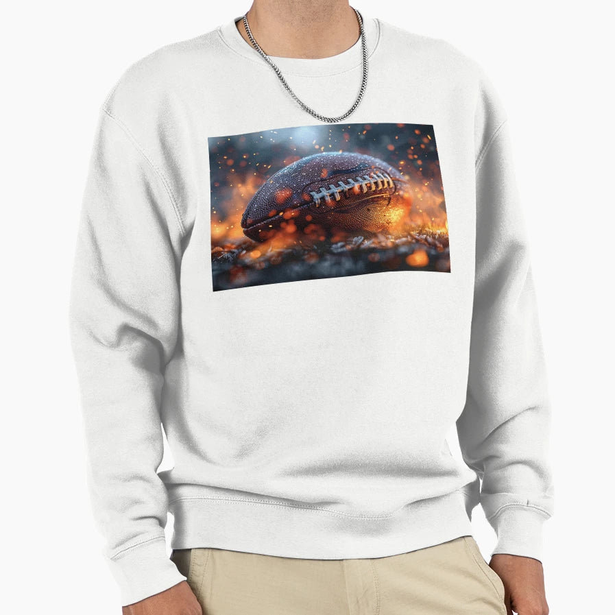American Football Digital Art Sweatshirt - Aesthetic Graphic for Adults - T-Shirt, Sweatshirt, Hoodie