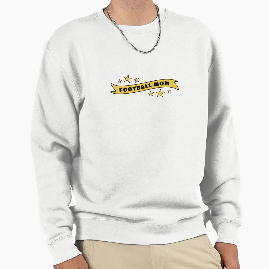 Football Mom Sweatshirt - Unique Graphic Unisex - T-Shirt, Sweatshirt, Hoodie