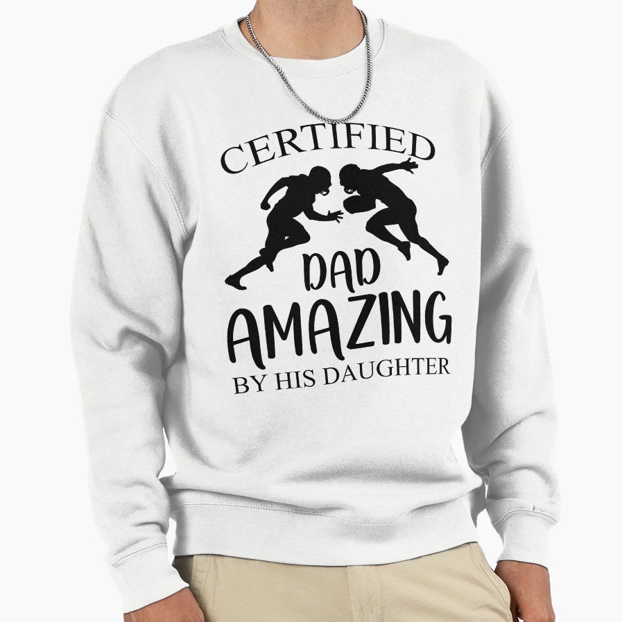 Football Dad T-Shirt - Novelty Apparel for Adults - T-Shirt, Sweatshirt, Hoodie