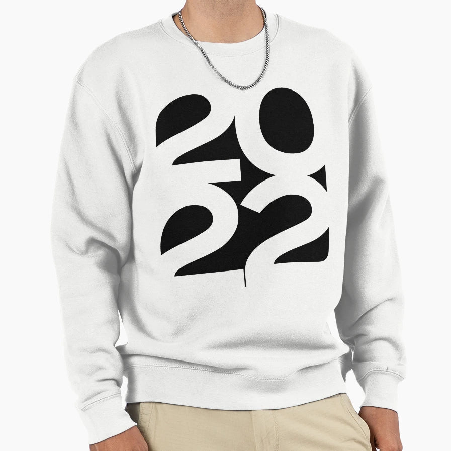 2022 Happy New Year Sweatshirt - Novelty Apparel for Adults - T-Shirt, Sweatshirt, Hoodie