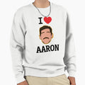 I Love Aaron Sweatshirt - Graphic Print Men Women - T-Shirt, Sweatshirt, Hoodie
