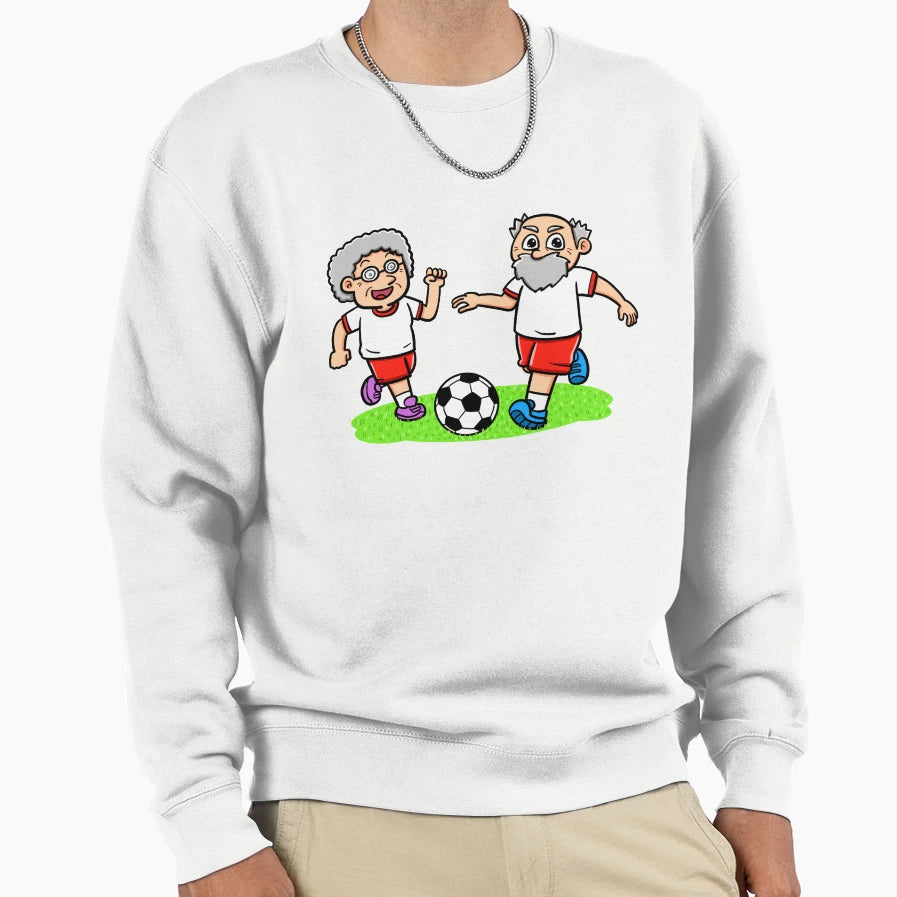 Senior Soccer Sports Match Sweatshirt - Minimalist Print Men Women - T-Shirt, Sweatshirt, Hoodie