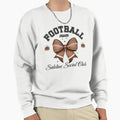 Football Mom Sideline Social Club Sweatshirt - Minimalist Print Unisex - T-Shirt, Sweatshirt, Hoodie