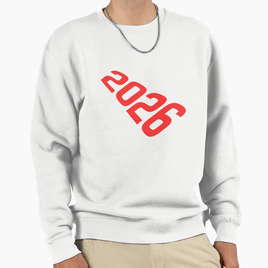 New Year 2026 Sweatshirt - Custom Art Print Men Women - T-Shirt, Sweatshirt, Hoodie