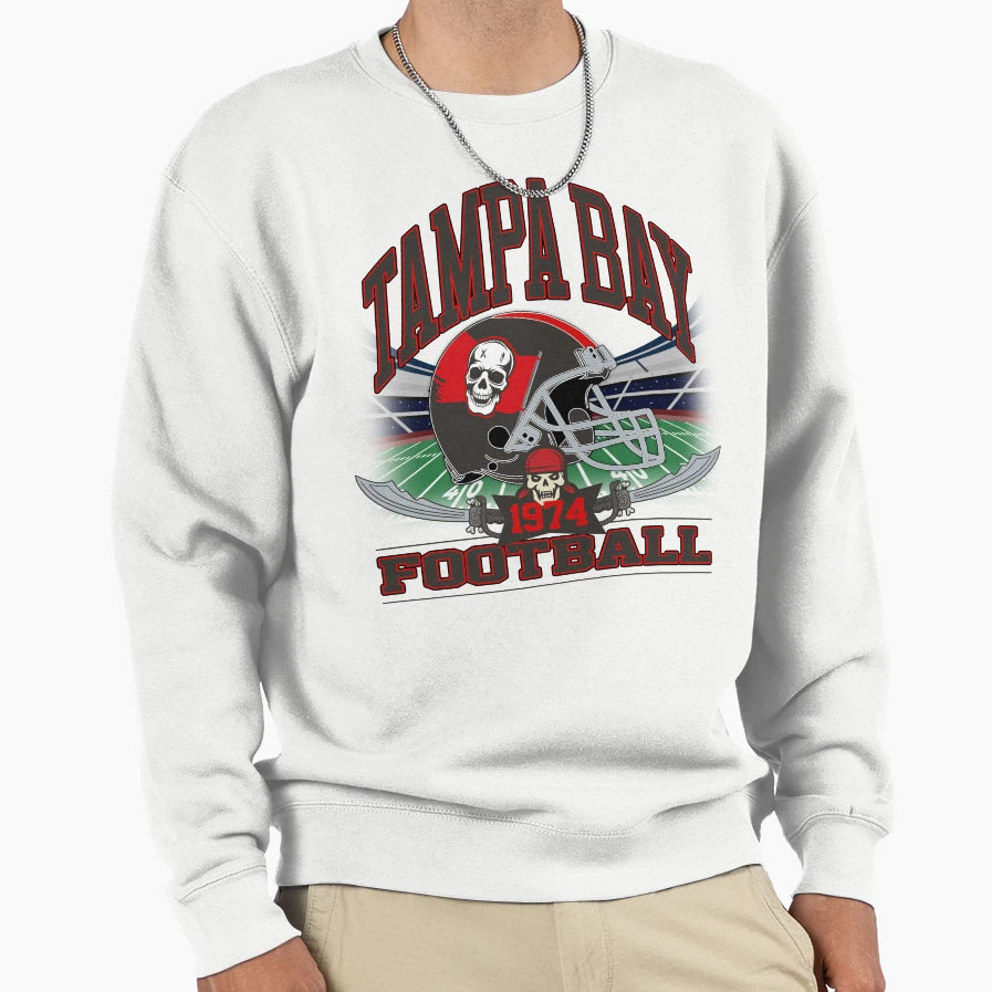 Tampa Bay Football Gridiron Legacy Sweatshirt - Streetwear Style Unisex - T-Shirt, Sweatshirt, Hoodie