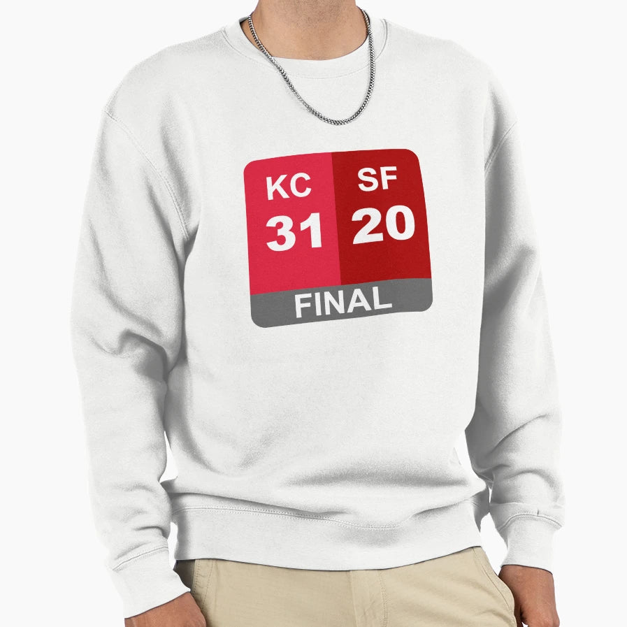 Super Bowl Liv Final Score Sweatshirt - Trendy Graphic for Adults - T-Shirt, Sweatshirt, Hoodie