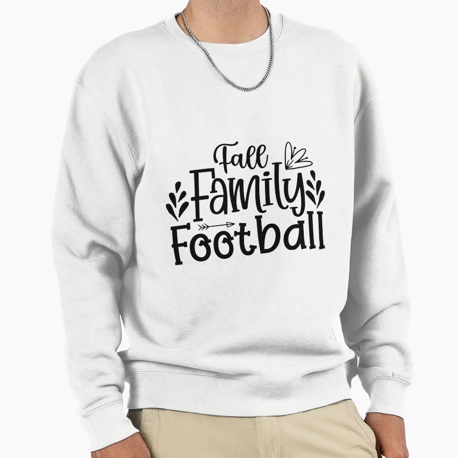 Fall Family Football Sweatshirt - Novelty Apparel for Adults - T-Shirt, Sweatshirt, Hoodie