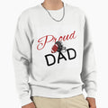 Proud Football Dad Sweatshirt - Aesthetic Graphic Unisex - T-Shirt, Sweatshirt, Hoodie