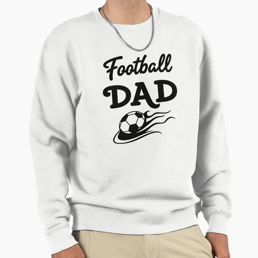 Football Dad Proud Sports Dad Gift T-Shirt - Graphic Print for Adults - T-Shirt, Sweatshirt, Hoodie