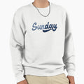 Sunday Denim Patchwork Sweatshirt - Trendy Graphic Unisex - T-Shirt, Sweatshirt, Hoodie
