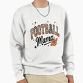 Football Mama Cheer Leopard Football Sweatshirt - Minimalist Print Unisex - T-Shirt, Sweatshirt, Hoodie