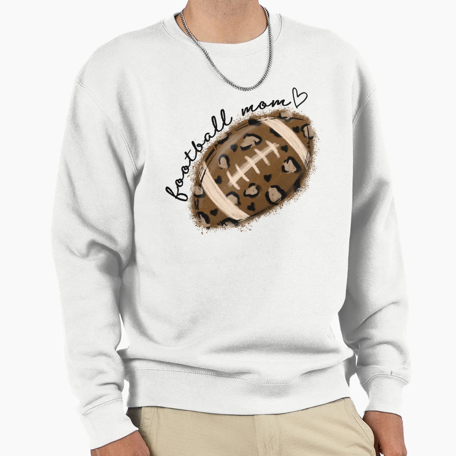 Football Mom Sweatshirt - Trendy Graphic Unisex - T-Shirt, Sweatshirt, Hoodie