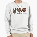 Fun Love Football Leopard American Sweatshirt - Custom Art Print Unisex - T-Shirt, Sweatshirt, Hoodie