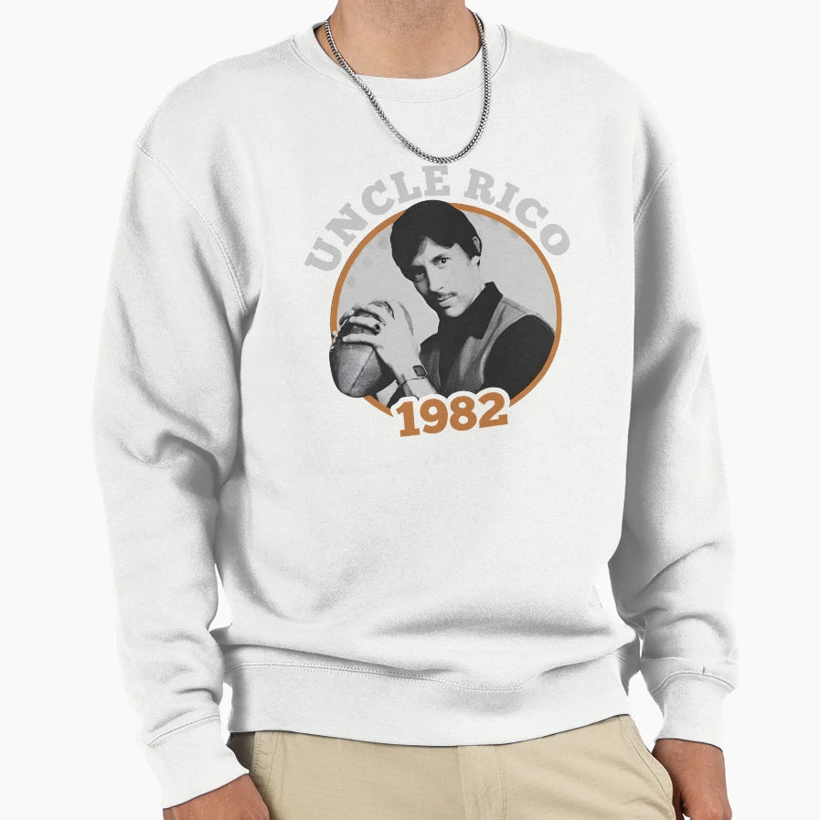 Rico Best Uncle 1982 Football T-Shirt - Aesthetic Graphic Unisex - T-Shirt, Sweatshirt, Hoodie