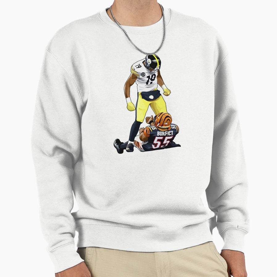 Juju Hit Slam Burfict Sweatshirt - Unique Graphic Men Women - T-Shirt, Sweatshirt, Hoodie