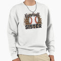 Baseball Sister Leopard Funny Sweatshirt - Graphic Print for Adults - T-Shirt, Sweatshirt, Hoodie