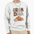 Grandma Pumpkin Fall Plaid Autumn Sweatshirt - Aesthetic Graphic Men Women - T-Shirt, Sweatshirt, Hoodie