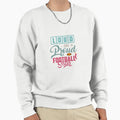 Loud And Proud Football Sister Sweatshirt - Casual Everyday Wear for Adults - T-Shirt, Sweatshirt, Hoodie