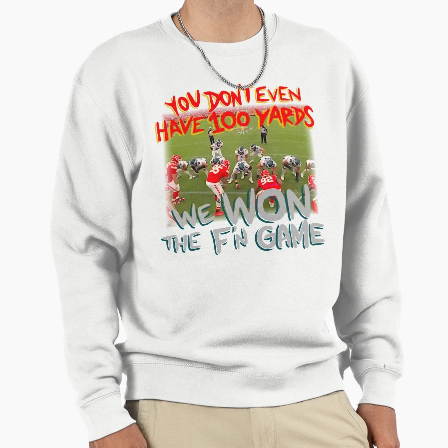 We Won Game Sweatshirt - Streetwear Style for Adults - T-Shirt, Sweatshirt, Hoodie