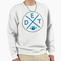 Detroit Football Emblem Det Sweatshirt - Graphic Print Unisex - T-Shirt, Sweatshirt, Hoodie