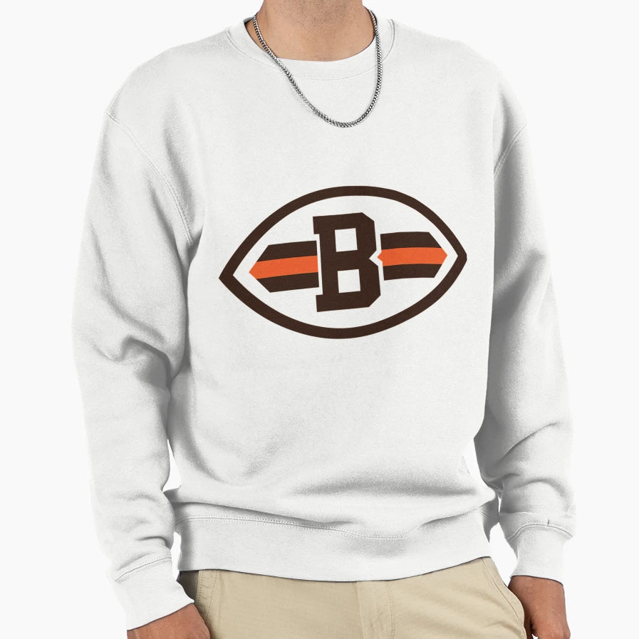 Cleveland Browns Icon Sweatshirt - Custom Art Print for Adults - T-Shirt, Sweatshirt, Hoodie